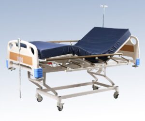 Pelitmed 3 Motorlu Tabanca Korkuluklu Elektrikli Hasta Yatağı
