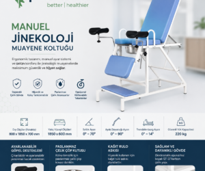 Manuel Jinekoloji Muayene Koltuğu
