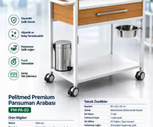 Pelitmed Panasuman Arabası (Deluxe)